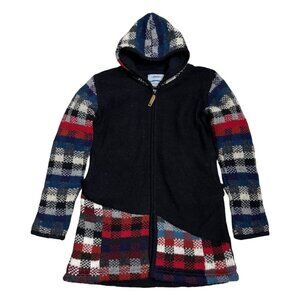 ARK IMPORTS New Zealand WOOL Knit Vintage Y2K Winter Nepal Jacket Womens Small